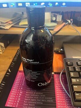 Vanilla + Coconut Body Wash — Black Bottle